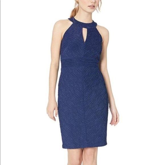 New Eliza J Women's Halter Neck Sheath Dress - Picture 1 of 3